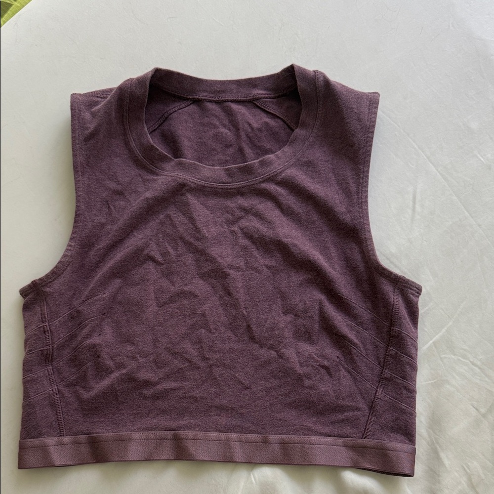 Lululemon Athletica Dark Purple Tank Top
